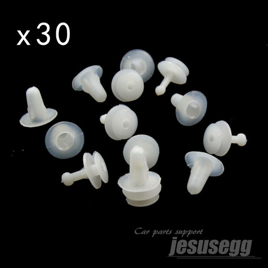 30Pcs for Toyota for Mazda for Isuzu Door Trim Panel Clip Nylon Retainer Fastener Q