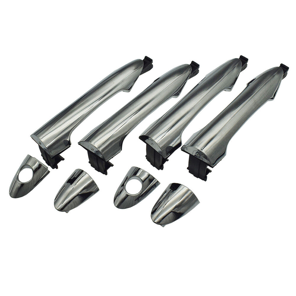 4Pcs Chrome Door Outer Handles with Cap for Kia Picanto 2011-16 82651-1Y000