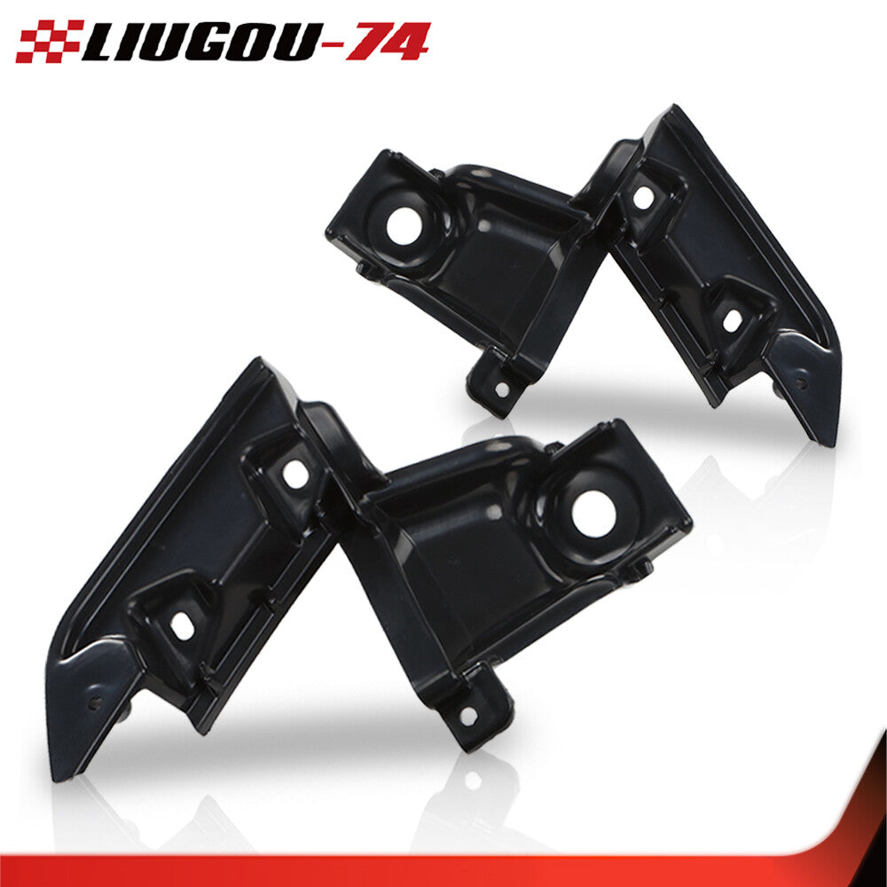 Fits 09 - 11 for Honda for Civic Coupe Front Grille Mounting Bracket Support LH Right Grip Kit - v