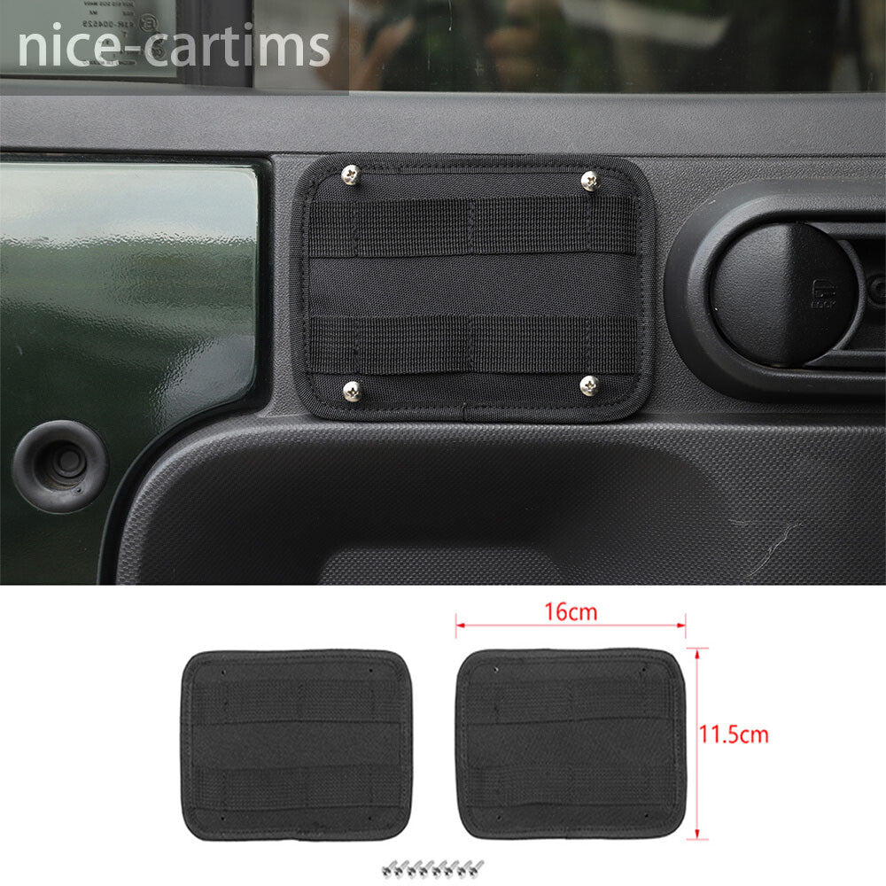 Inner Rear Door Storage Tactical Hanging Board for Jeep for Wrangler JK 4Dr 2007-10