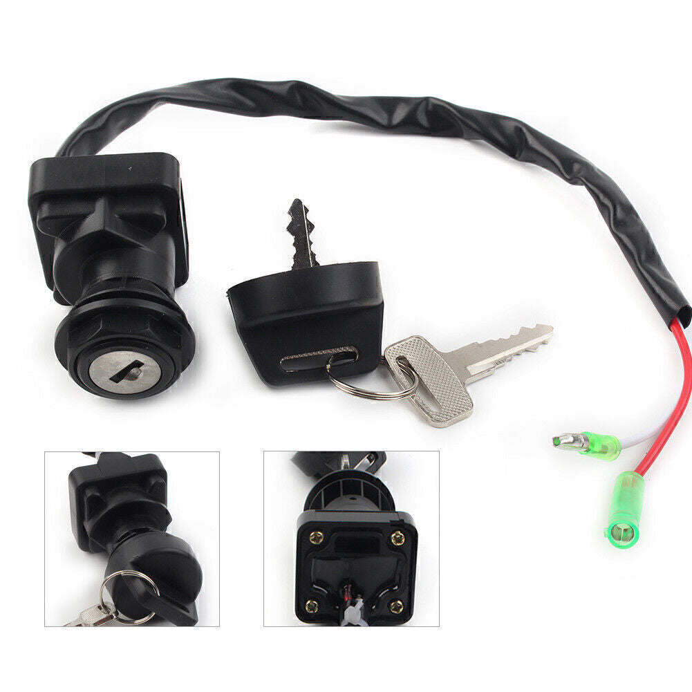 Ignition Key Switch for Kawasaki Bayou 220 KLF220 1996-2002 Atv Q