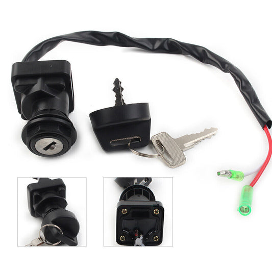 Ignition Key Switch for Kawasaki Bayou 220 KLF220 1996-2002 Atv Q