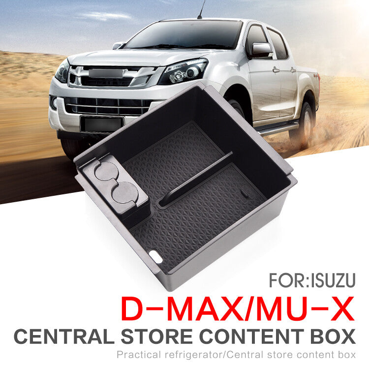 Car Central Armrest Storage Box for Isuzu D-Max MU-X 2012-2020 MUX DMAX Console