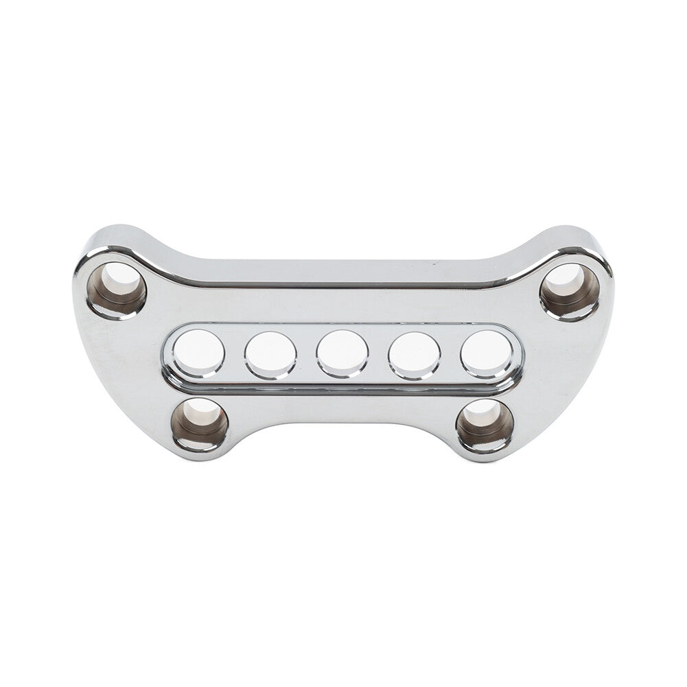 Handlebar Top Bar Riser Clamp Mount for Harley Sportster XL883 XL1200 Softail FX Q