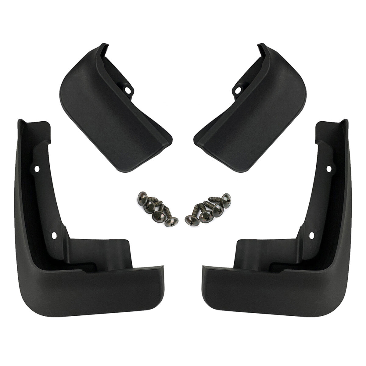 Dirt catcher for VW van multivan T6 4 pcs black front rear set 2020 Q