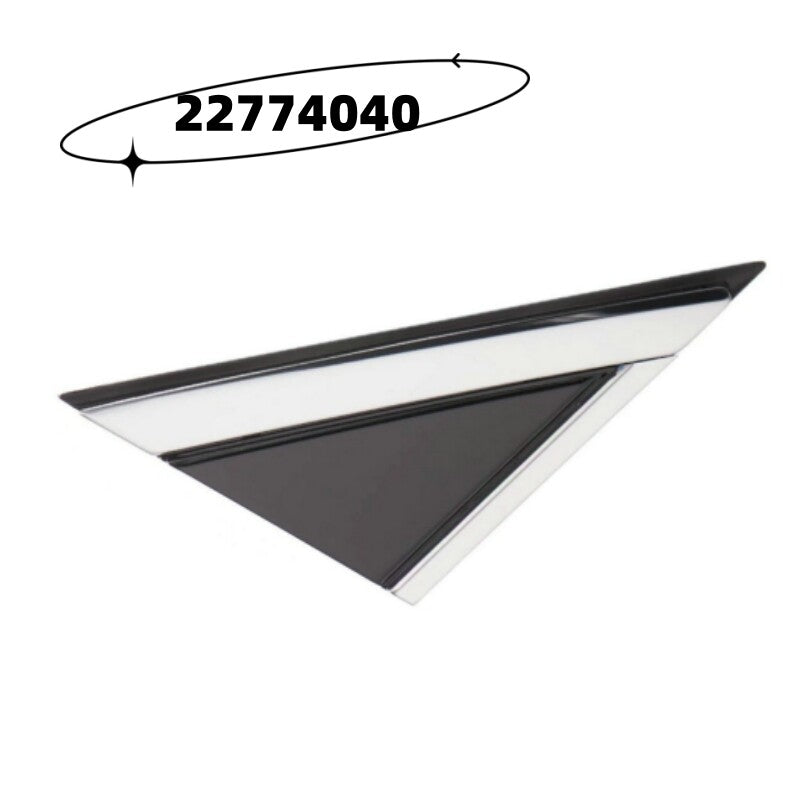 Left-hand drive mirror corner triangular fender suitable for Cadillac 2010 - 2016 SRX- n