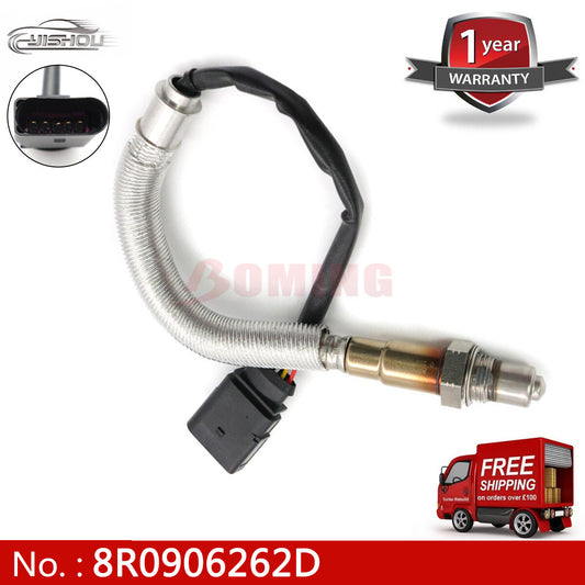 8R0906262D Downstream Oxygen Sensor 5-Wire Applicable to for Audi A4, A6 2.0L, A3 TT, and for Volkswagen for Passat