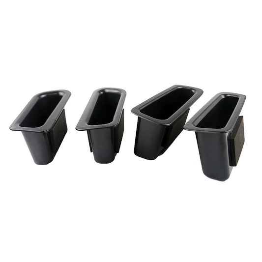 4x Door Container Armrest Storage Box Secondary Box Set for Volvo XC60 2009-2016 Q