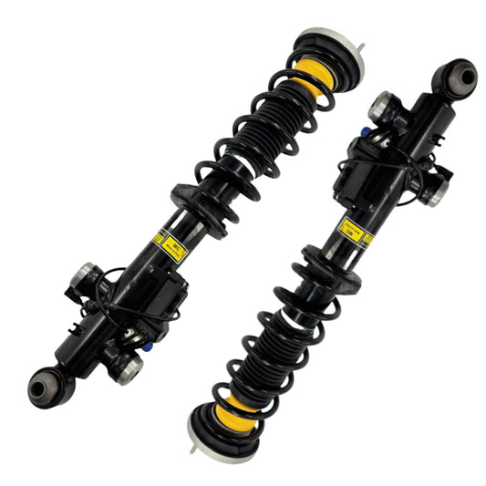 A pair of front L+R strut assemblies with electric fit for Audi Q5 SQ5 2.0L 2009-17