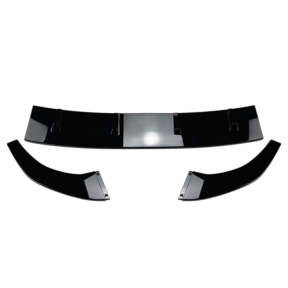 Front Splitter Spoiler Lip Body Kit Fit for VW for Golf MK8 GTD GTE R R-Line Glossy