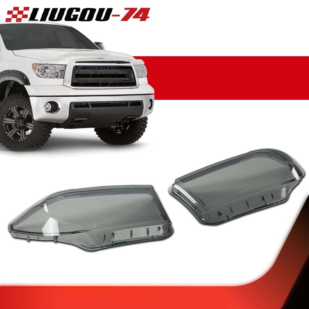 Suitable for 2007-13 tundra 08-17 Sequoia headlamp lens smoke hood- v