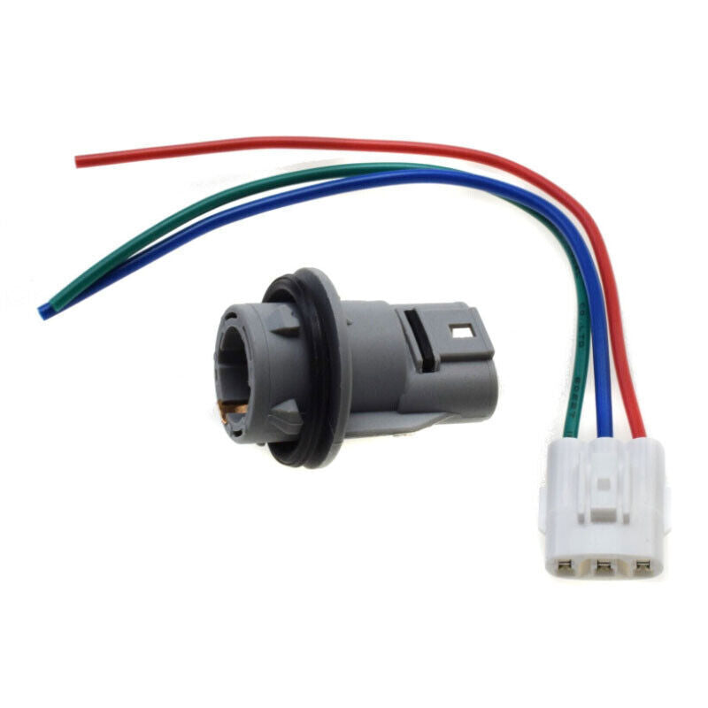 for Honda for Civic Front Turn Signal Light Socket Connector Wiring Harness with 3-Wire Kit n