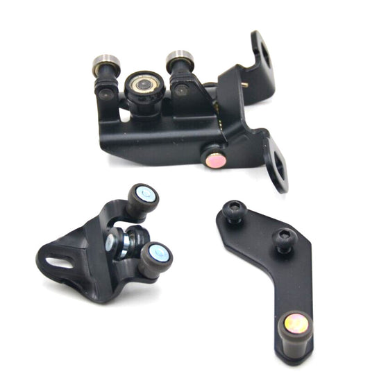 NEW for FORD TRANSIT MK6 MK7 SIDE DOOR ROLLER RUNNER LEFT TOP MIDDLE LOWER SET