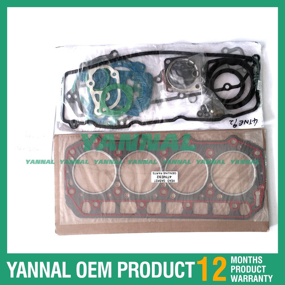 Full gasket kit for 4TNE92 engine spare parts -