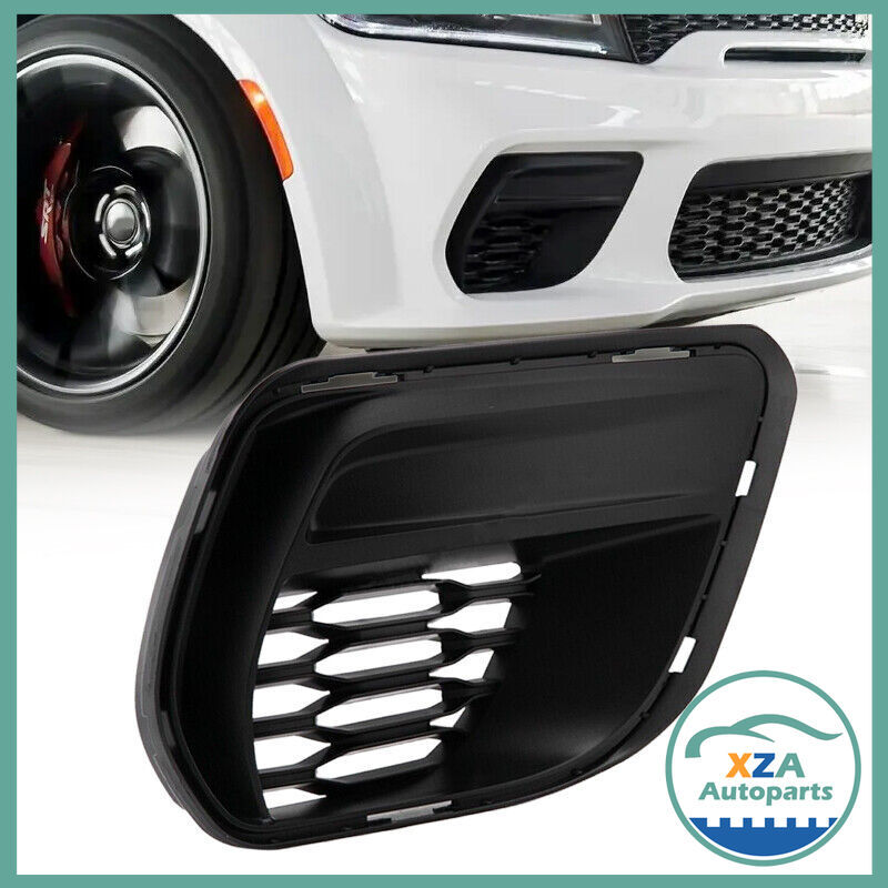 Right Front Fog Light Lamp Cover Bezel Trim Fit for Dodge for Charger 2015-2021