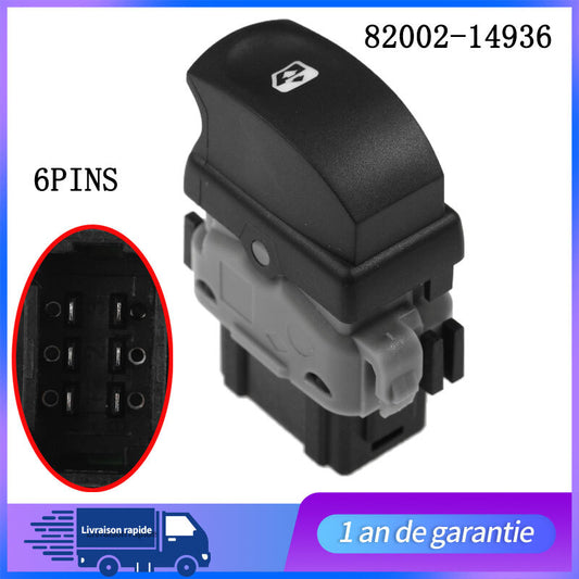 Commande Leve Vitre Avant Droit Pour Modus Clio 3 Twingo 2 8200214936 n