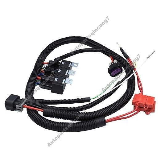 Electric Dual Fan Upgrade Wiring Harness ECU 7L5533A226T Fit for 1999¨C2006 GM Q