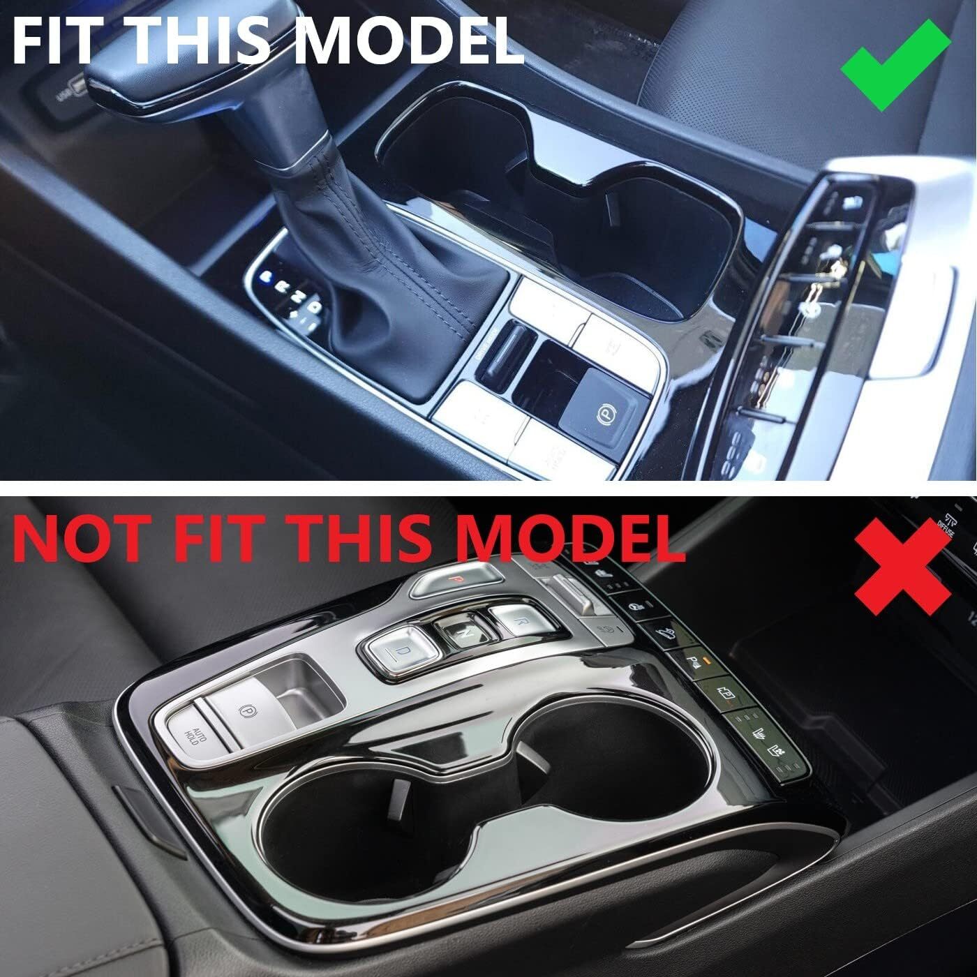 Carbon Fiber For 2022-2025 for Hyundai Santa Cruz ABS Gear Shift Panel Cover Trim?