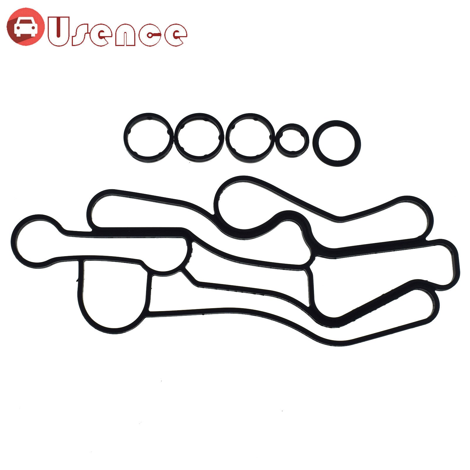 Oil Cooler Gasket Black LR040738 for Land Rover for Range Rover Sport Discovery LR4
