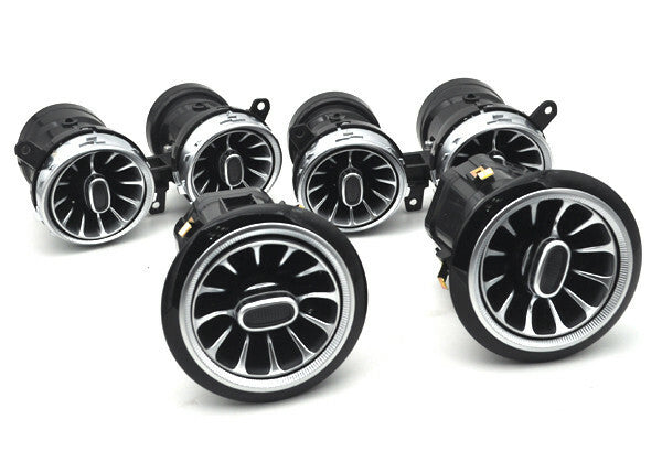 6x Turbo air ac vent purifier ventilation for Mercedes E class W213 2016-2023 v