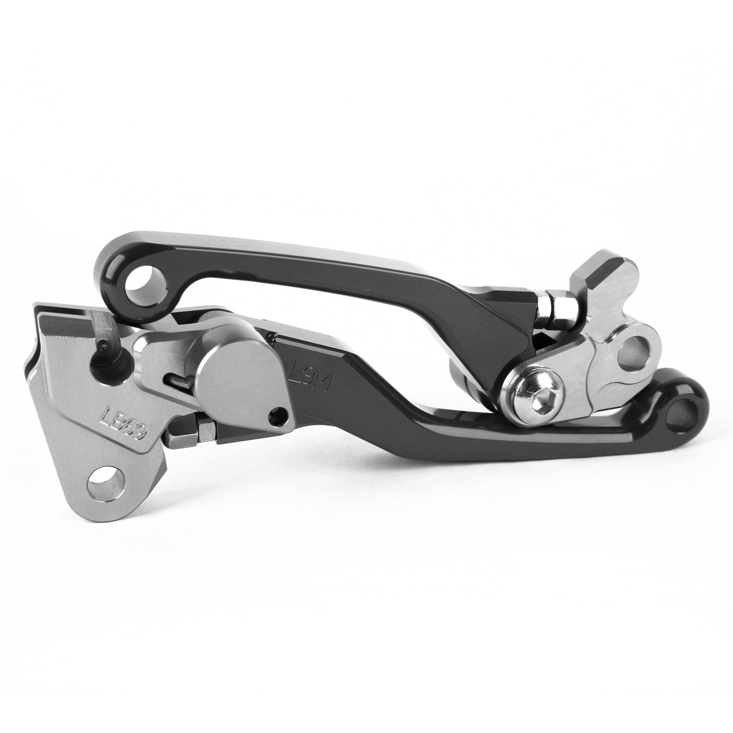 for Kawasaki KX65 KX85 2001-2021 KX250F 2004 Pivot Clutch Brake Levers US Black