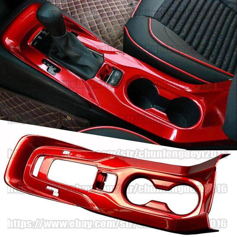 for Toyota for Corolla 2019-2022 Red Car Inner Gear Box Shift Panel Decor Cover Trim