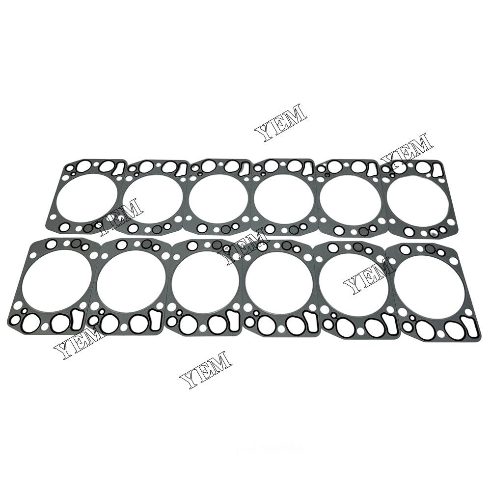 P180LE Head Gasket 65.03901-0069 Fit For Doosan Engine For Doosan Head Gasket