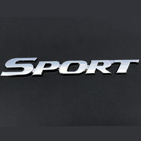 Car Sticker 3D Metal SPORT Racing Logo Decal Car-styling Emblem Decor Accessorie