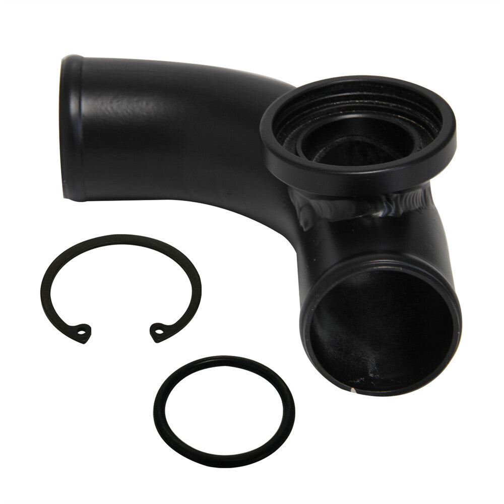 90 Degree 2 51mm Flange Adapter Piping For HKS SQV BOV Blow Off Valve Tube Pipe