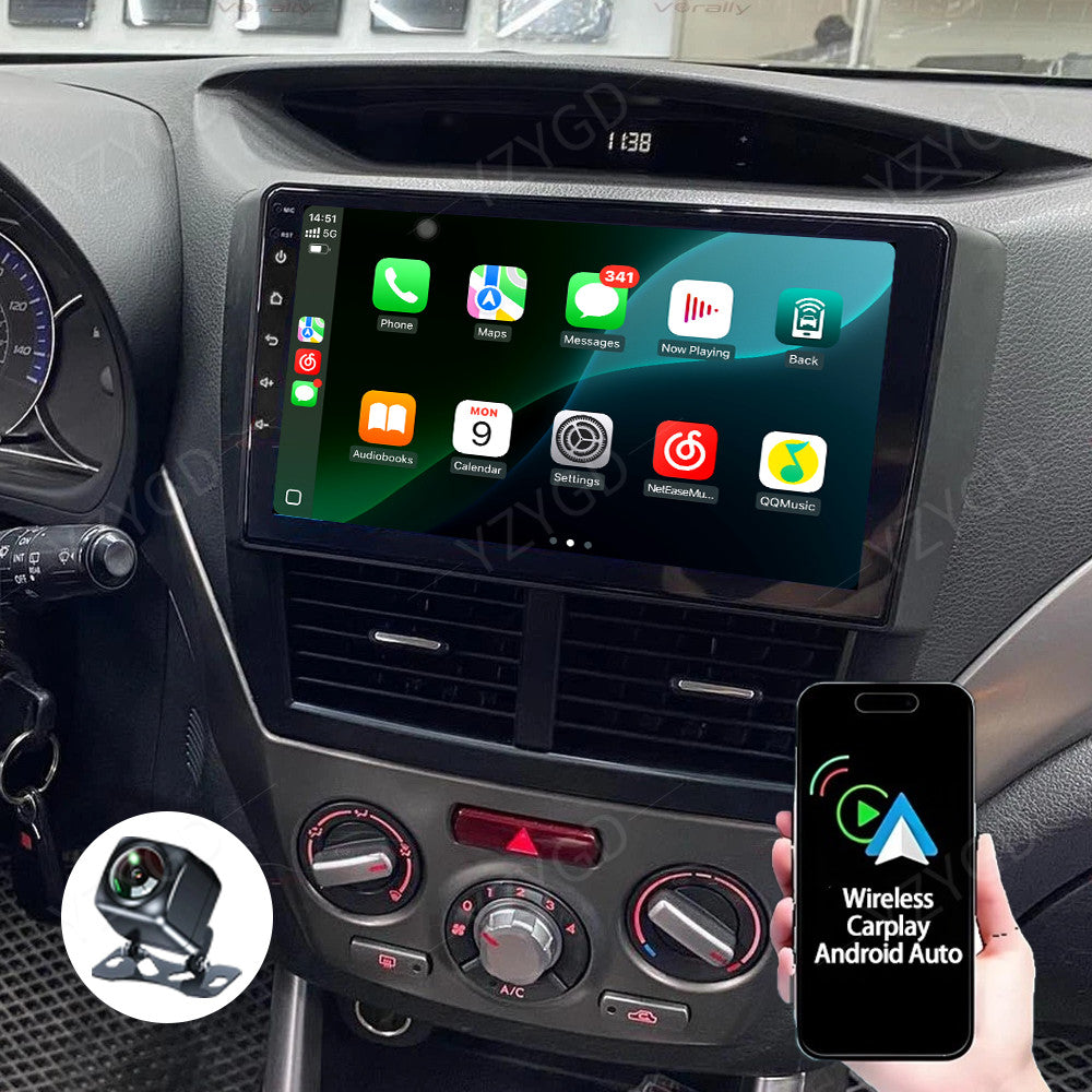 for Subaru WRX / WRX STI 2008-2014 Android14 Car Stereo Radio Carplay GPS Screen
