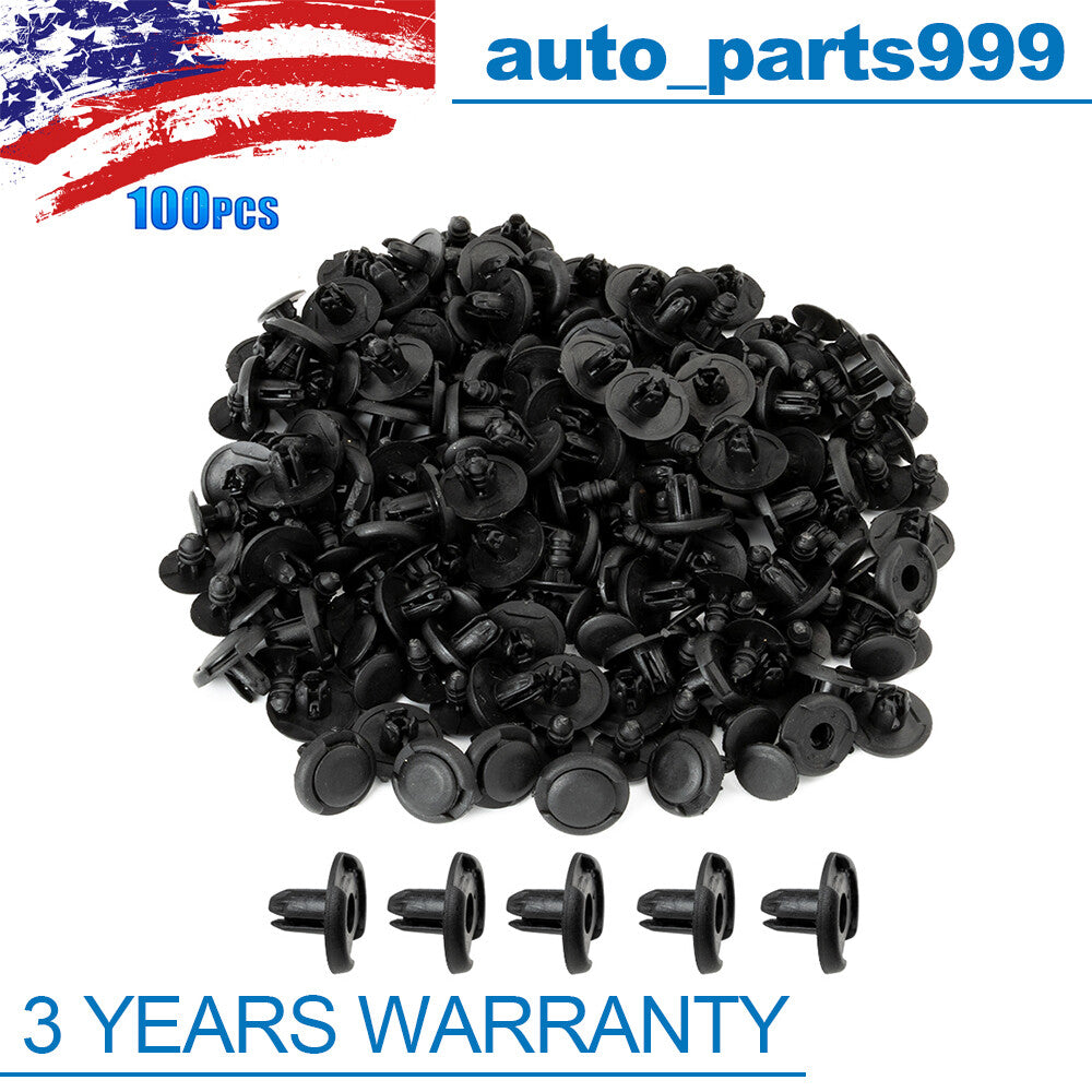 100 pieces suitable for Honda fender liner clip push-lockers for Civic Accord for Acura Integra- n