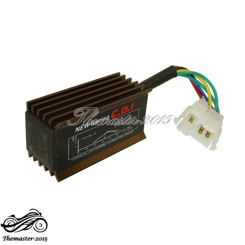 6 Pin Race AC CDI For Pit Dirt Bike ATV Quads Go Karts Motor Bikes Motorcycle Q