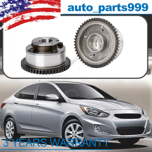 Two timing camshaft gears CVVT 243503C100 + 243703C102 for Hyundai Sonata and for Kia Sedona. n
