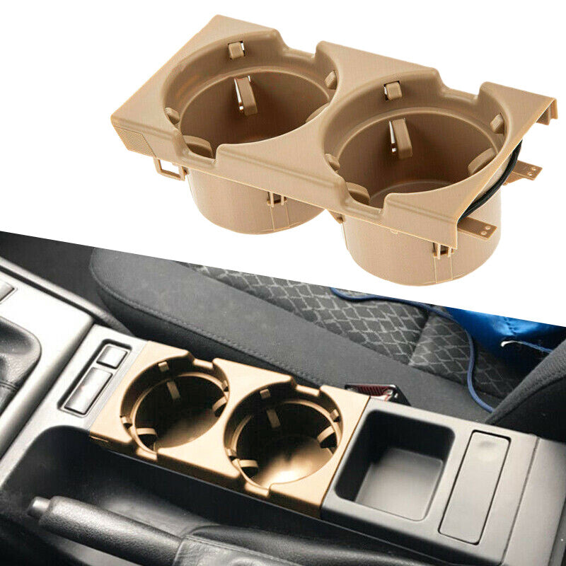 Center Console Cup Water Holder Trim Cover fit for 3 E46 1999-06 Acc v