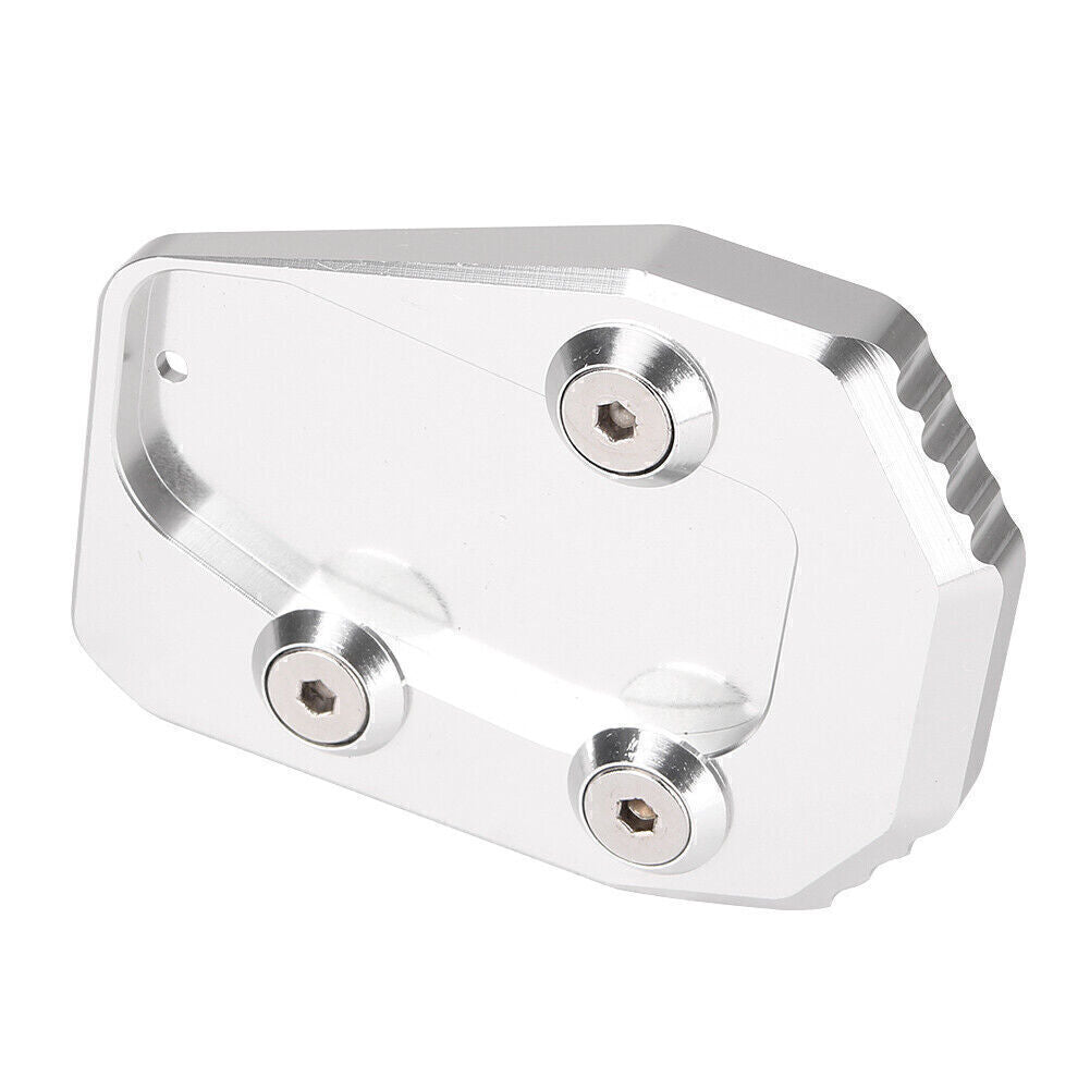 Fit for Yamaha MT09 2013 2014 Silver Side Kickstand Stand Foot Plate Extension Pad Q