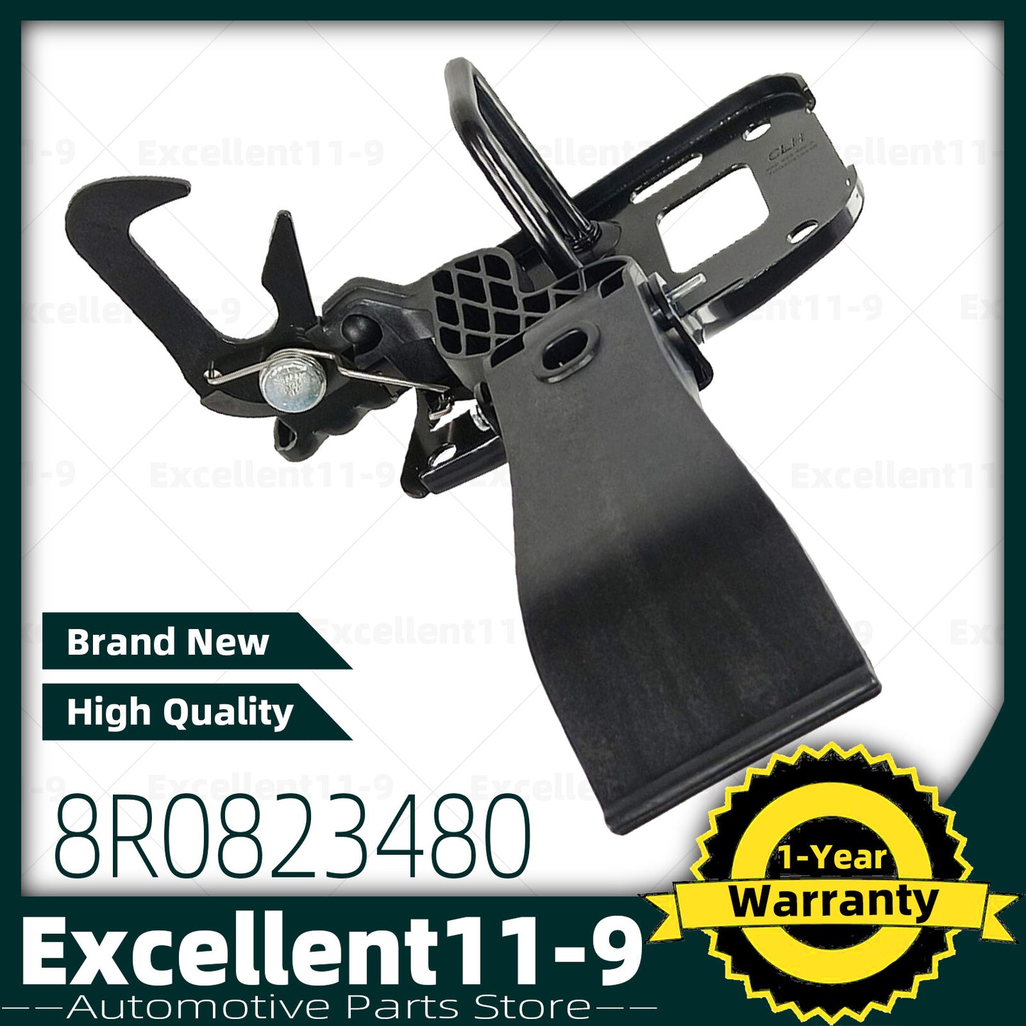 Engine cover latch 8R0823480 is suitable for Audi Q5 models from 2009 to 2017. n