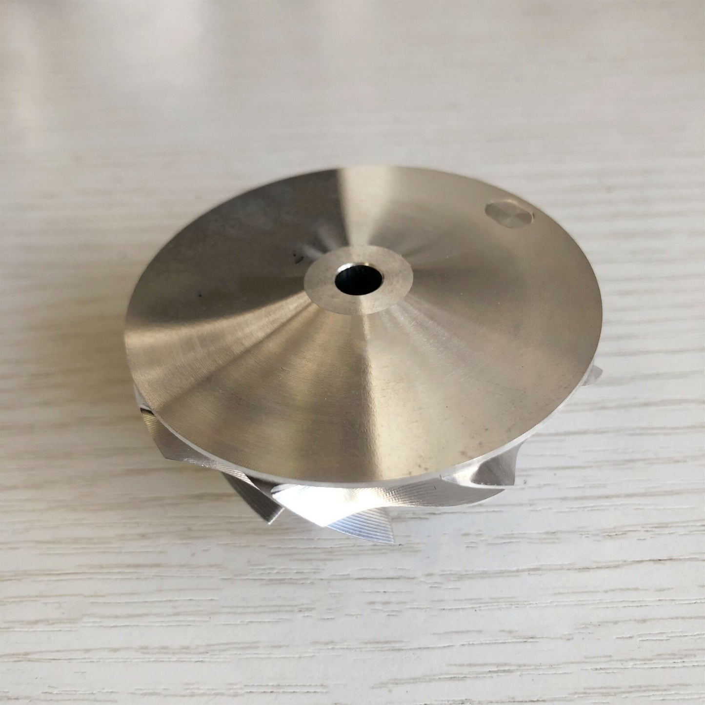 G25-550 48.35/60.00 mm 9+0 insert spot milling machine for turbine blank compressor wheel