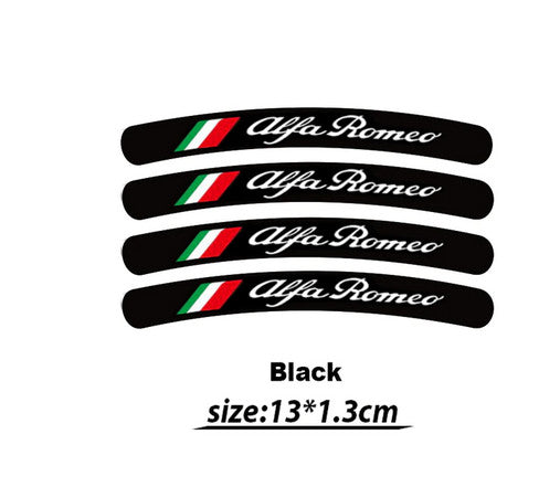 Black side fender and window badge decals for Audi Q5 cars.