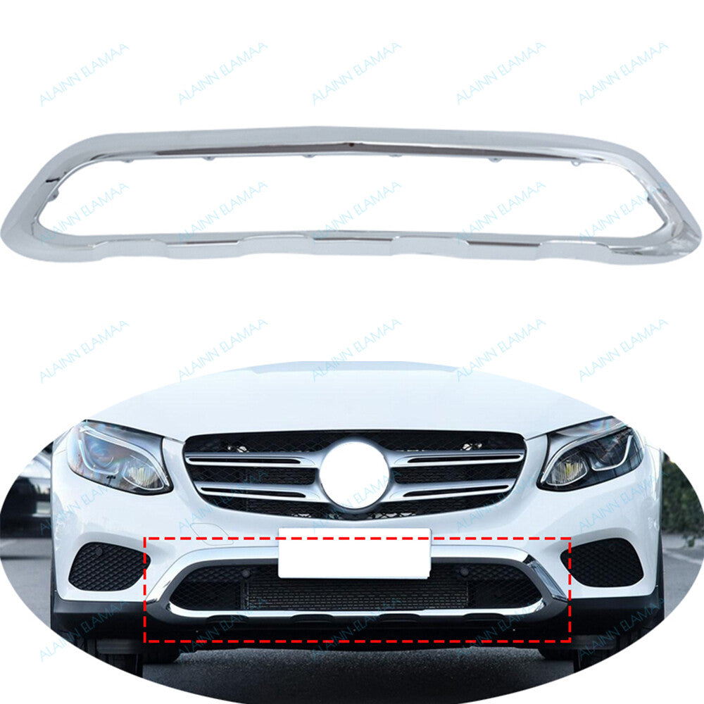 Front Bumper Cover Molding Trim Fit For 2016-2019 for Mercedes for Benz X253 GLC GLC250 Q