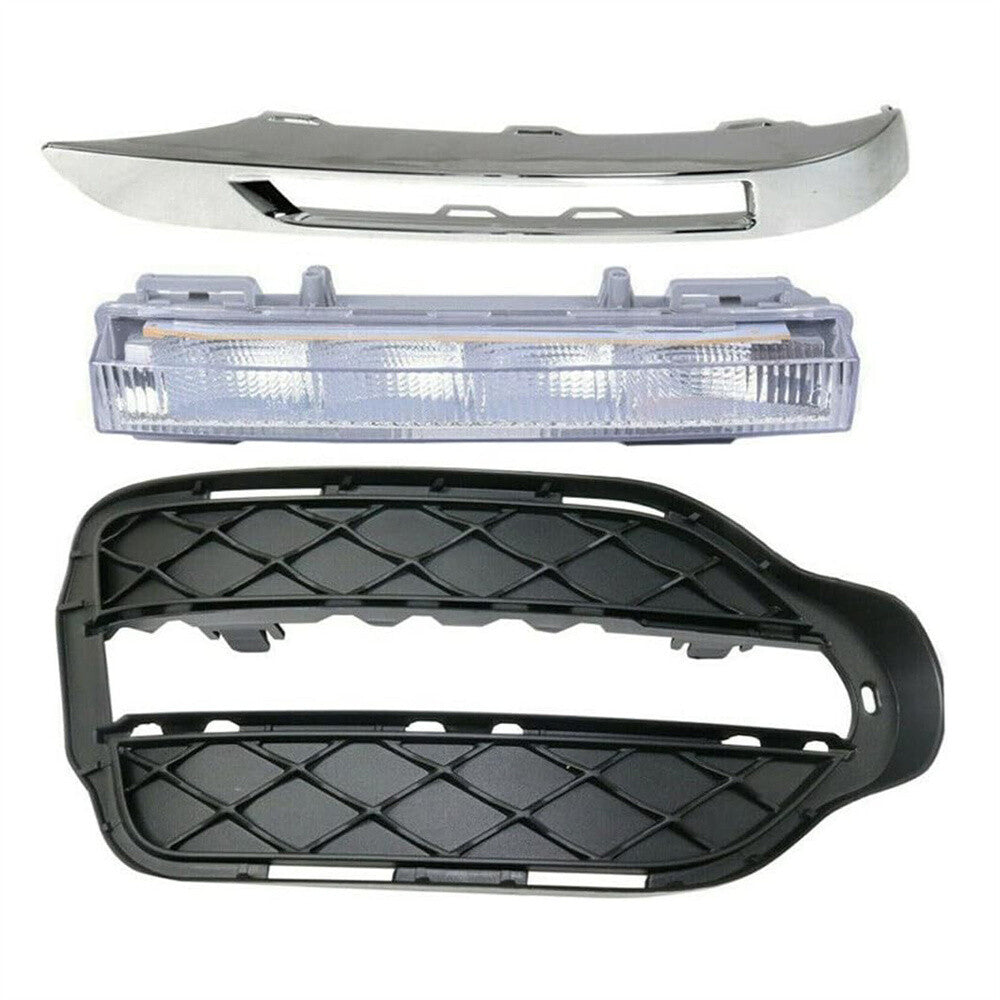3pcs Front Right Fog Driving Light ASSY for Mercedes for Benz X204 GLK350 2013-2015