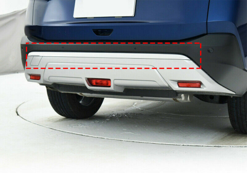 for Nissan Rogue 2021-2024 Chrome Decor Rear Bumper Guard Lip Molding Cover Trim