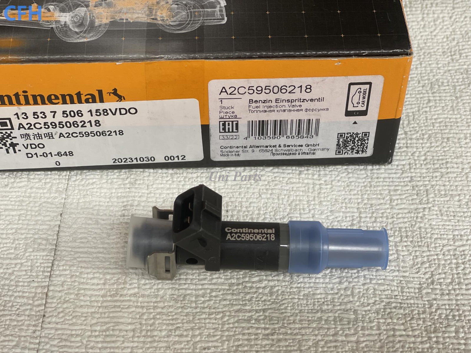 Equipment Manufacturer ( ) VDO 1 ¡Á 13537506158 Fuel Injector for BMW 116i, 118i, 120i, 316i, 318i, 320i