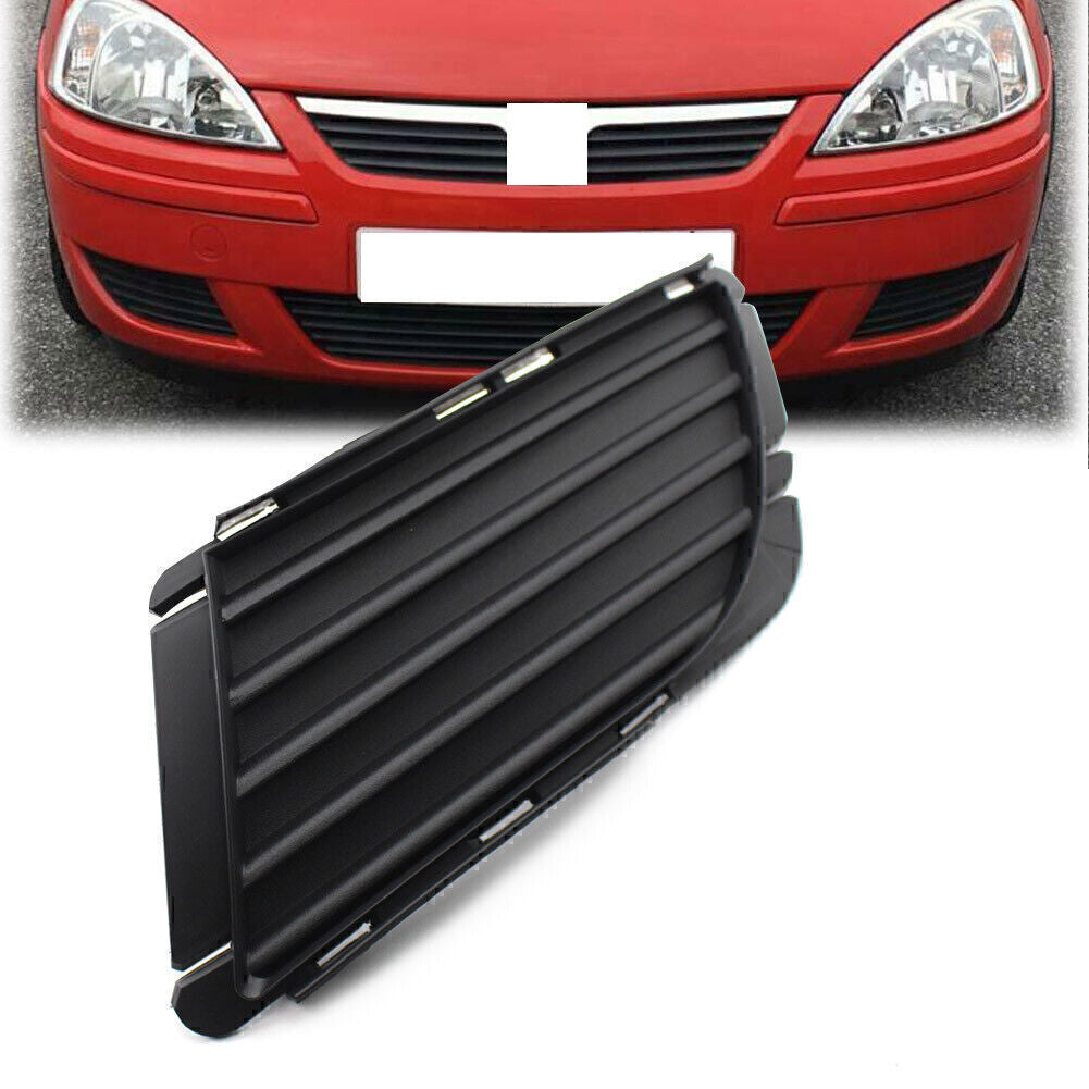 for Vauxhall for Corsa C 2003-2006 Front Lower Bumper Grill Grille Fog Light Left