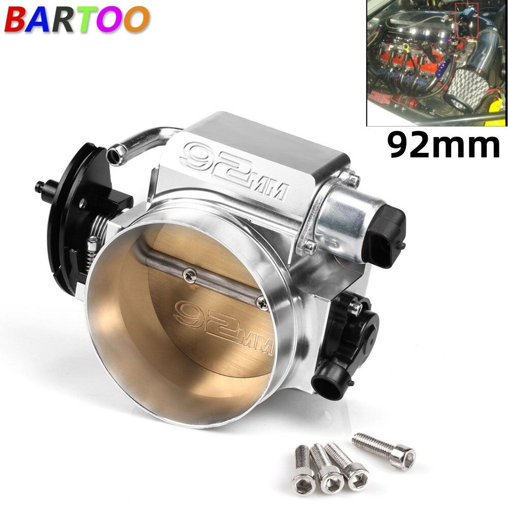Intake Manifold Throttle Body 92mm Aluminum for LS LS1 LS2 LS3 LS6 Engines Q