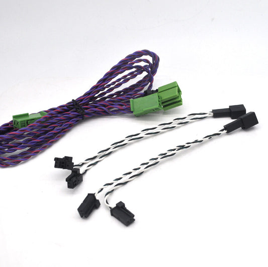 Retrofit DASH SPEAKER subwoofer TWEETER Cable splitter for Mercedes W205 W213