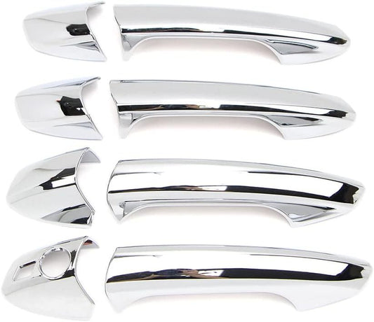 4-piece chrome door handle protector for E-Class, GLK, ML, CLA, C-Class, W204, W212- n