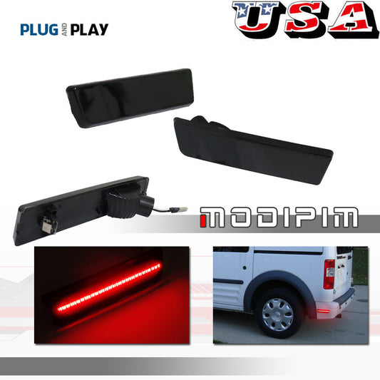 [Plug and play] Smoked rear marker light suitable for 10-13 Transit Connect- v