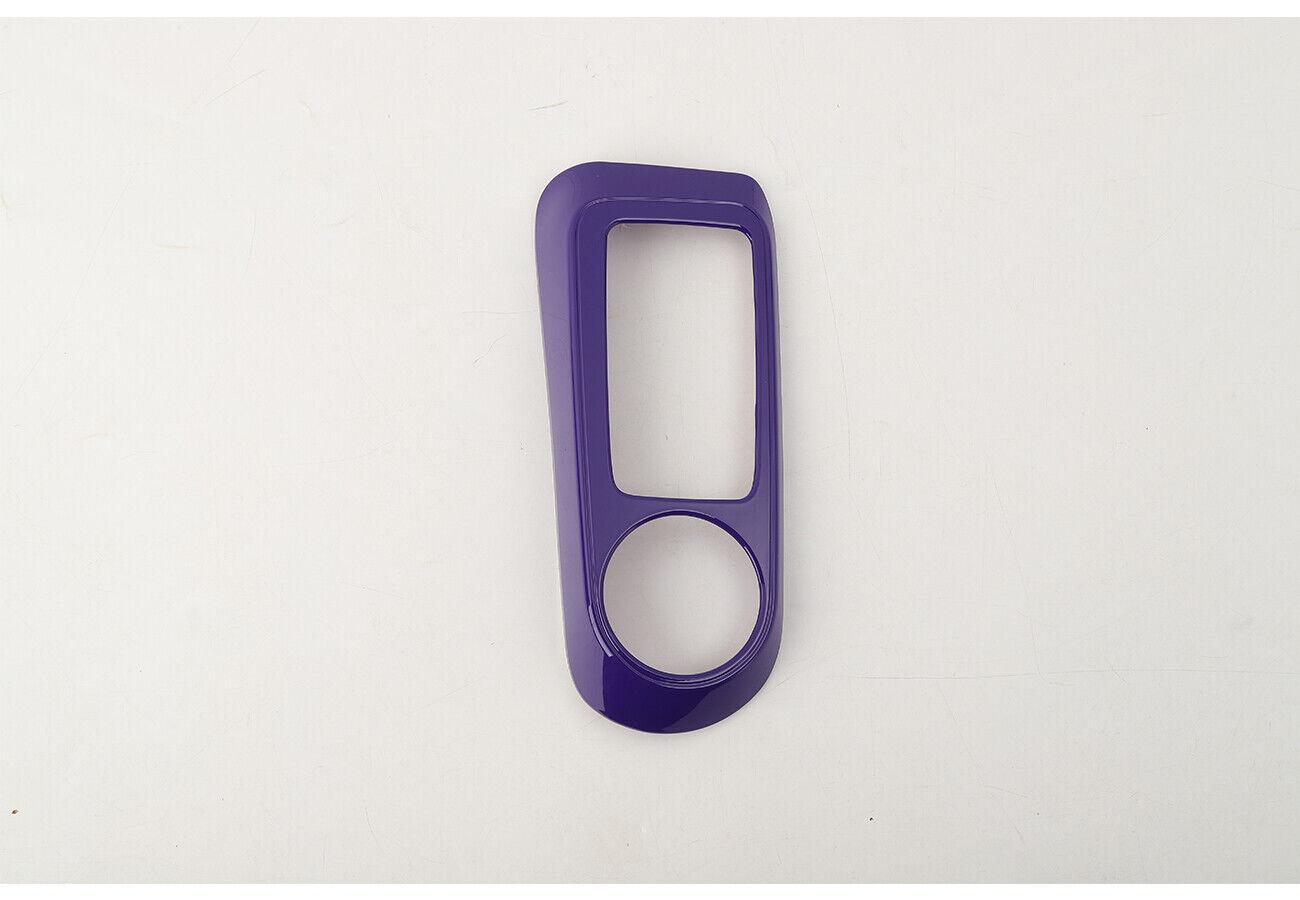 for Ford Bronco 2021-2023 Purple Inner Console Gear Shift Panel Cover Trim Decor