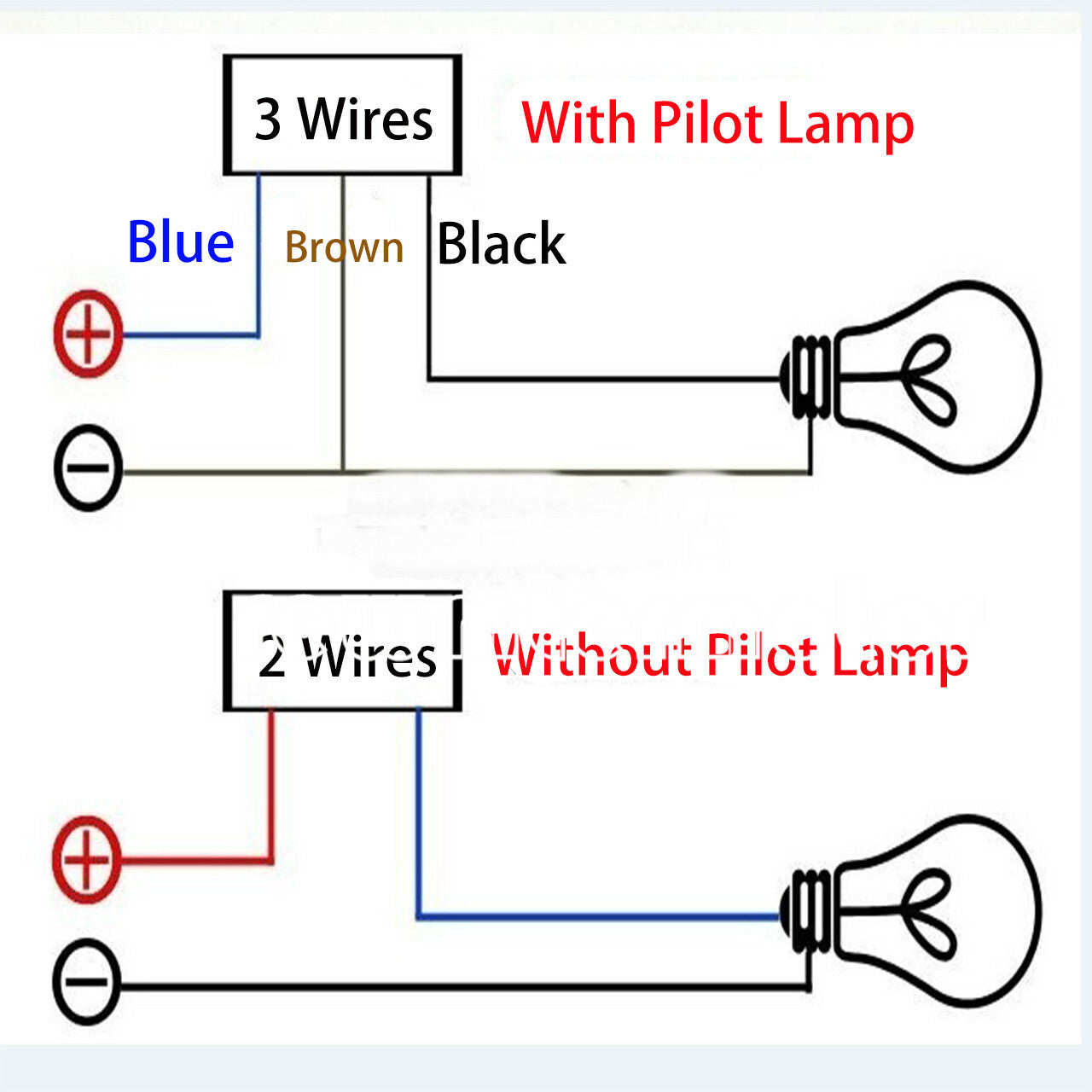 7/8 Motorcycle Waterproof Daul Handlebar Headlight Fog Light Switch On-Off