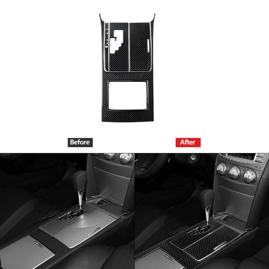 Red Carbon Fiber Rear Window Windshield Shutter Cover Trim For Supra A90 v